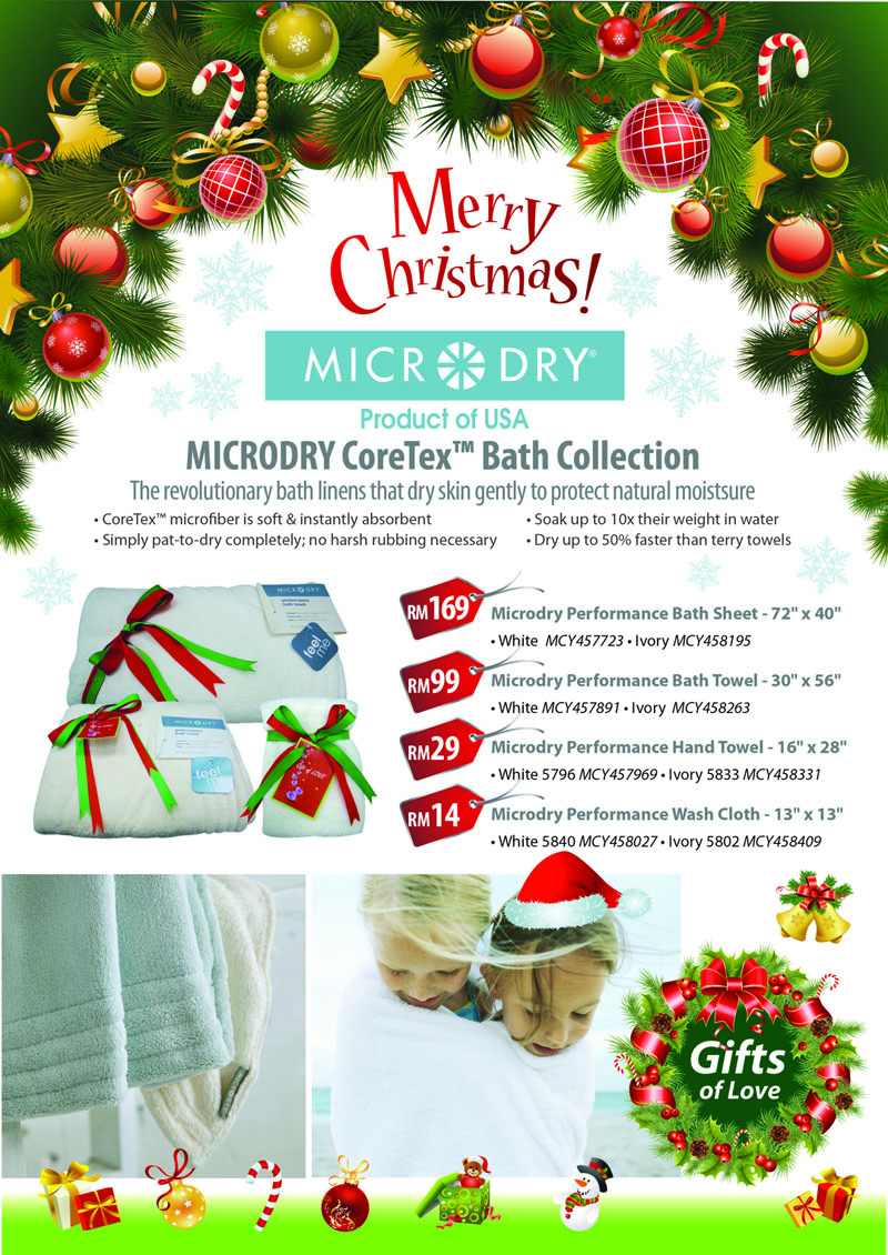 Microdry Christmas Promotion